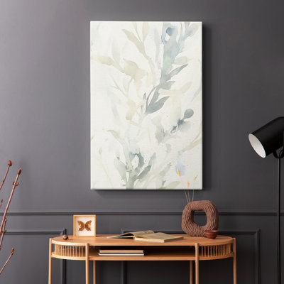 Série FLORAL DCxxix - Toile tendue avec châssis de qualité supérieure - Prêt à être accroché