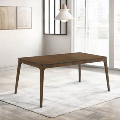Carlyssia Solid Wood Base Dining Table