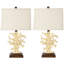 lampe de table 21 po corail Urbanna