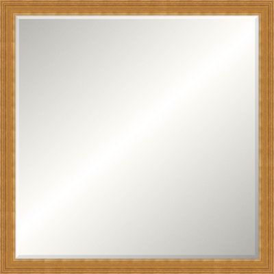 Alden Solid Wood Beveled Mirror