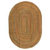 Hand Knotted Wool Area Rug in Tan