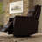 Global Home Swivel Glider Recliner With Manual Footrest-1358631393