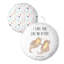 Mr. & Mrs. Panda Circular Throw Cushion
