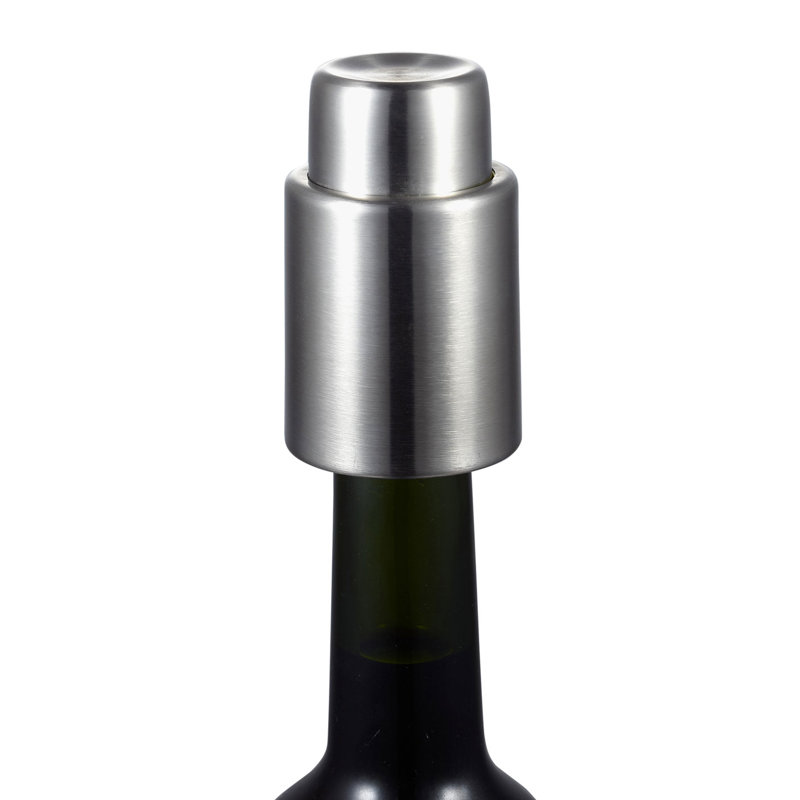 Bouchon de vin en acier inoxydable Vacustopper