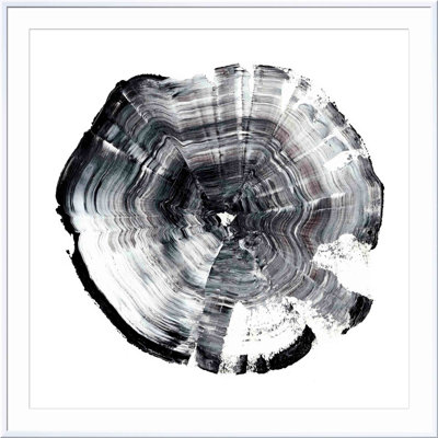 «Tree Ring Abstract I» par Ethan Harper - peinture encadrée