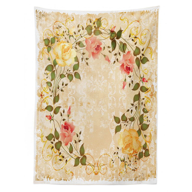 Dining Room Kitchen Tablecloth, 70" L x 52" W