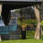 Kozyard Metal Privacy Screen Decorative Outdoor Divider with Stand Panels