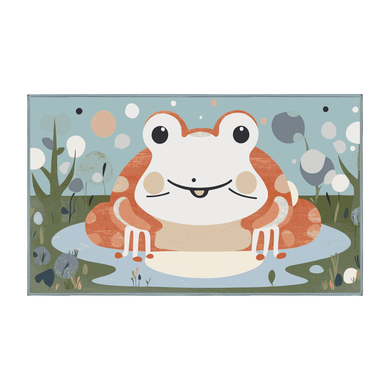 Tapis pour enfants East Urban Home, Rectangulaire 2 pi x 3 pi