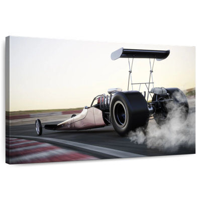 Voiture Mehar Dragster en action