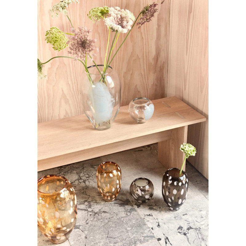Jali Handmade Glass Table Vase