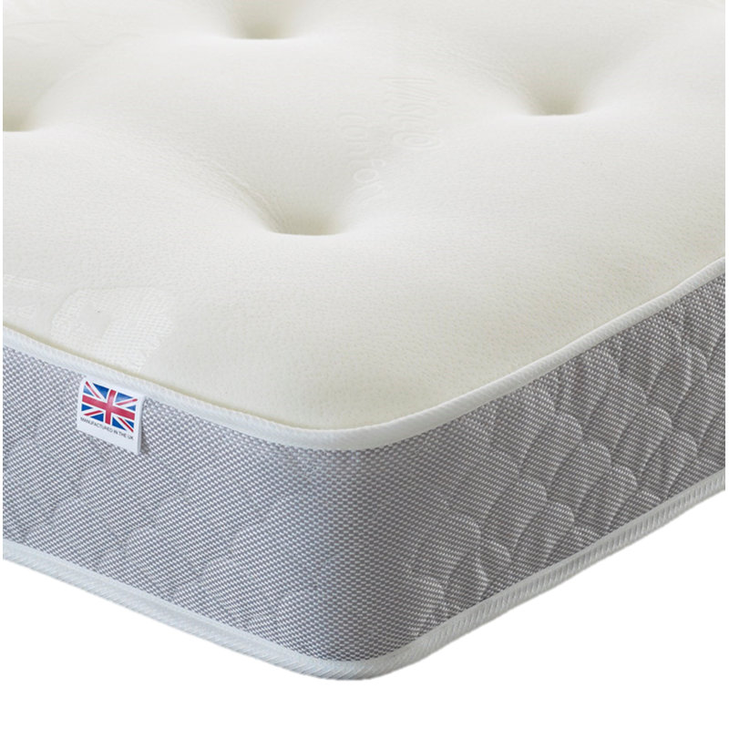 Symple Stuff Open Coil Mattress, Small Double (4')