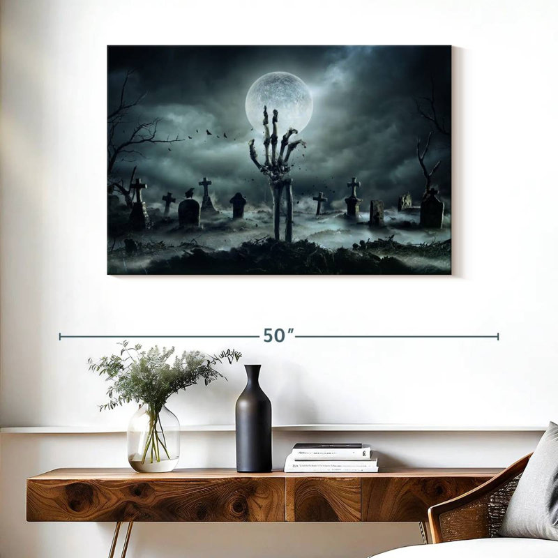 Skeleton Resurrection, 26" H x 39" W