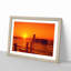 Orange Sunset in Virginia - Picture Frame Painting Print-55581290-55581292