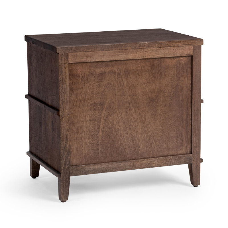 Westlake 2-drawer Mango Wood Nightstand