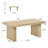 63" W Executive Desk with Pedestal Base-981193433