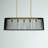 Faison 5 - Light 39.8''W Dimmable Kitchen Island Rectangle Chandelier
