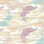 Tapis en polyester tissé à la machine Mckellar en beige / mauve / bleu-1873346688