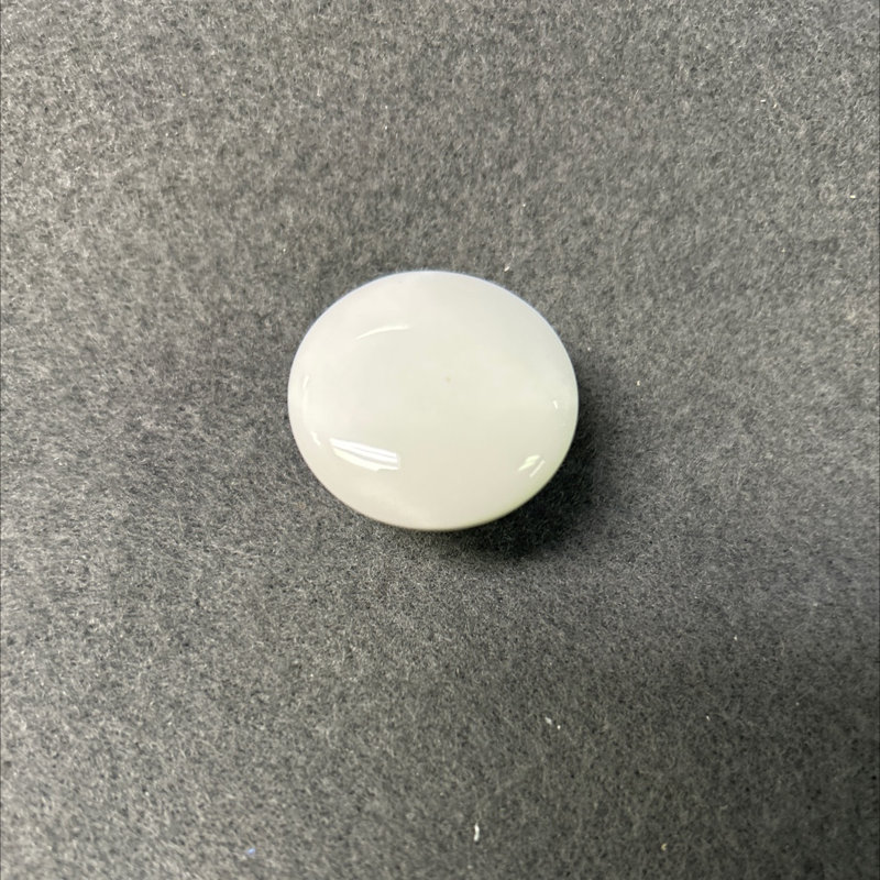 (Paquet de 5) Poignée ronde de 1-1 / 4 po blanche