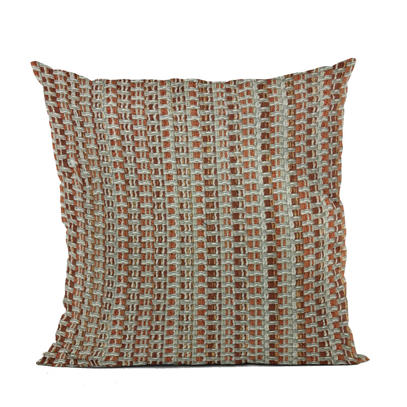 Weave Linen Indoor/Outdoor Pillow Cover & Insert, 24" x 24"