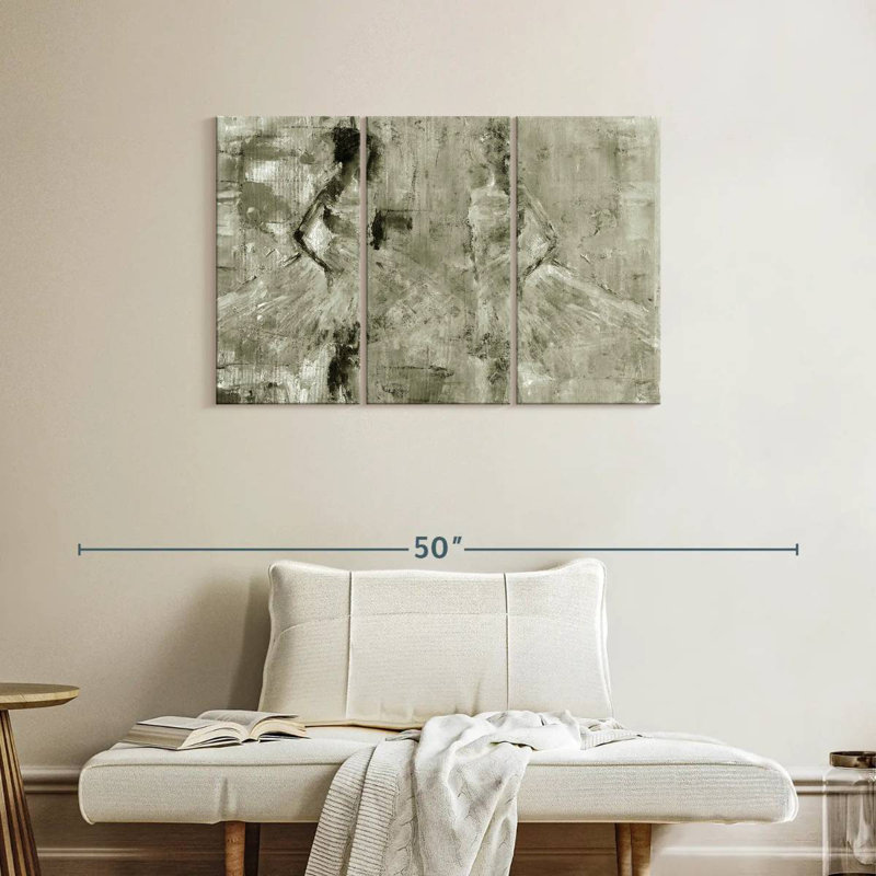 Ballet Enn noir et blanc, H 24 po x l 38 po