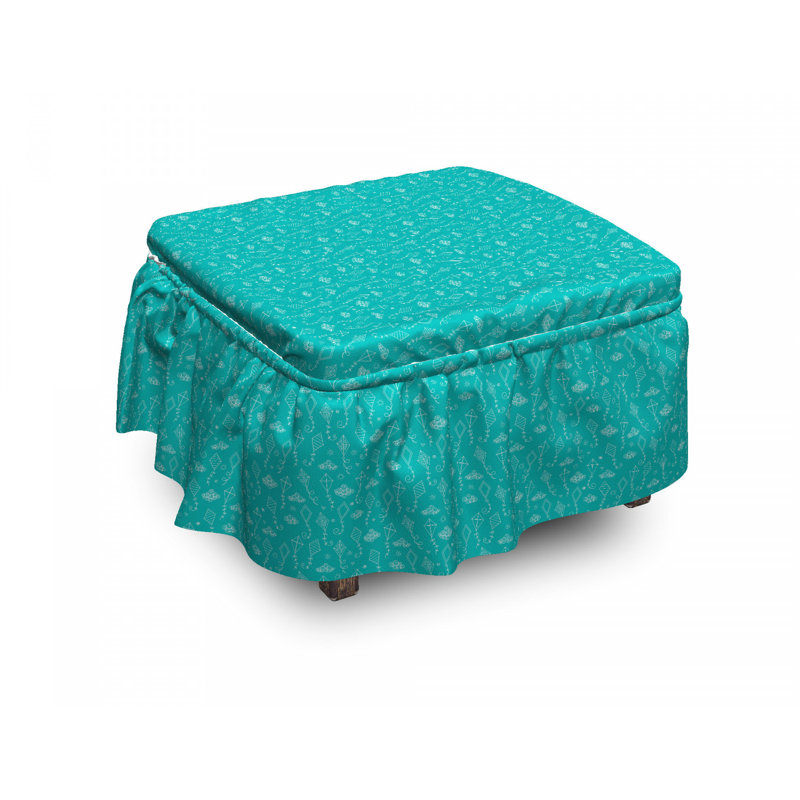 Housse pour repose-pieds simpliste loisir