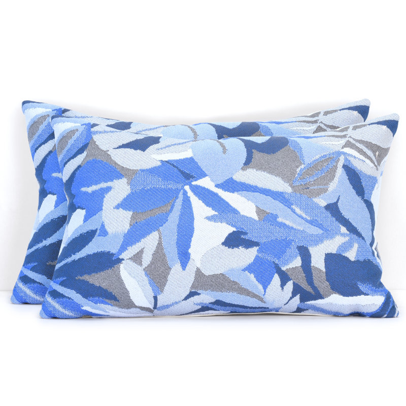 Coussin lombaire intérieur / extérieur Pacifica, Bleu