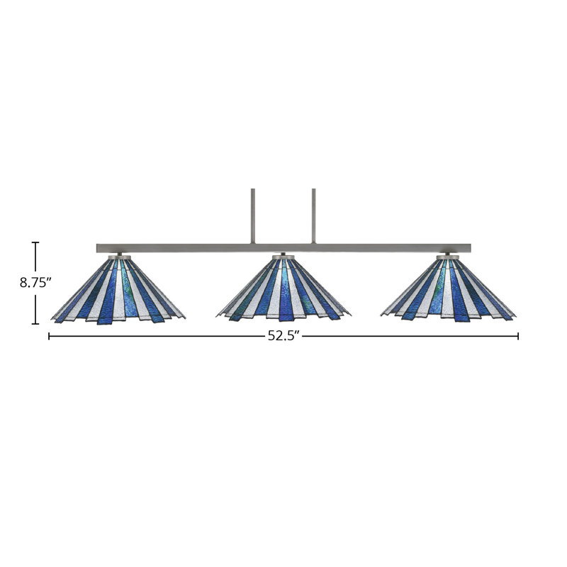Luminaire suspendu 3 lumières Antwuan