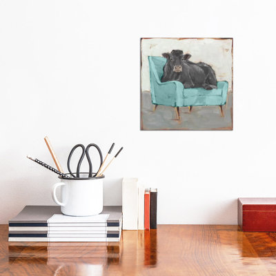 " Moo-ving In IV - Black " by Ethan Harper