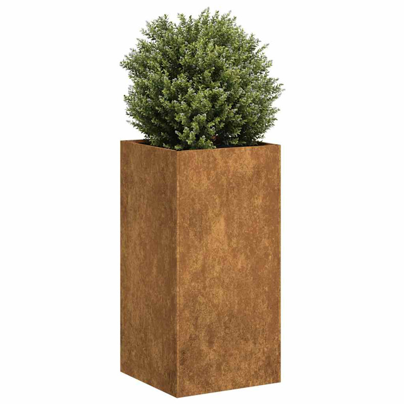 Grand pot à fleurs vidaXL, H 31,5 po x l 15,7 po x P 15,7 po