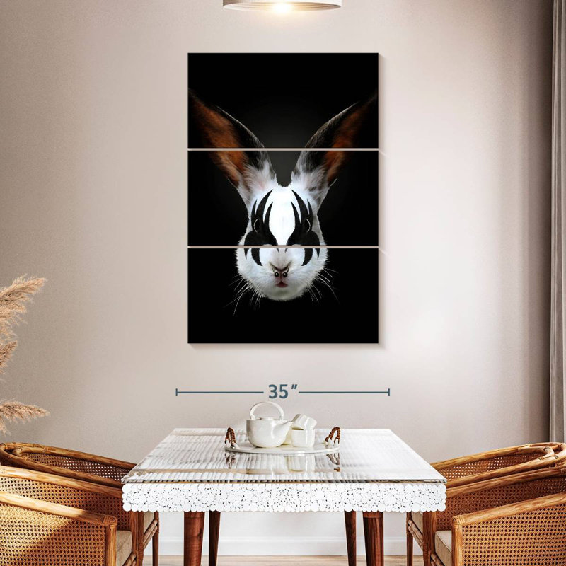 Ketti Rabbit Rocks, 50" H x 32" W
