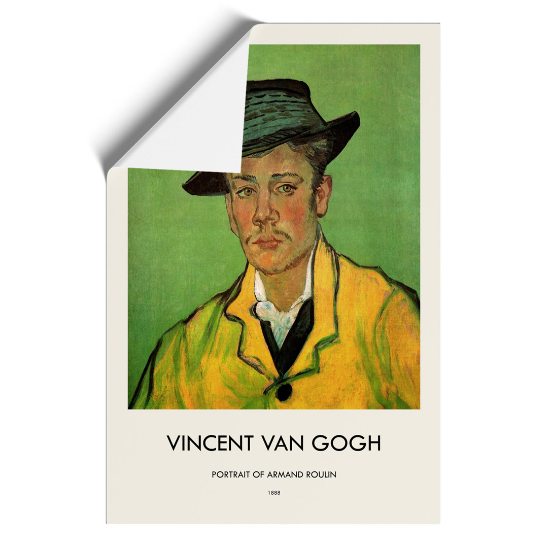 Portrait of Armand Roulin Print by Vincent van Gogh - Frameless Print