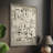 ABSTRACT Series CM Framed Print - Solid Wood-206324687