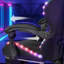 Fauteuil inclinable, ergonomique et inclinable en similicuir Inbox Zero