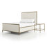 Ensemble de chambre à coucher en métal martelé 2 pièces Lalia