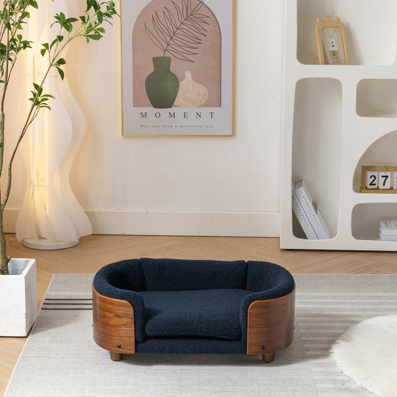 Freiman Fabric Pet Sofa, Medium (16.14'' L x 26.38'' W)
