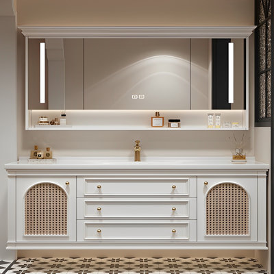 Armoire de salle de bain intelligente de style américain