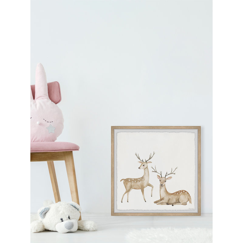 Nyx Deer, reproduction encadrée, H 24 po x l 24 po x P 1,5 po