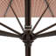 Parasol de marché 9 pi Tayyibah-1751019452