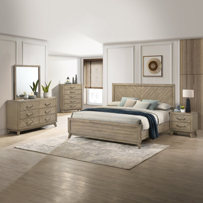 Dezerey 5 Piece Bedroom Set