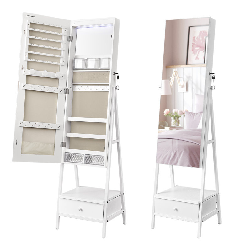 Freestanding Jewelry Armoire