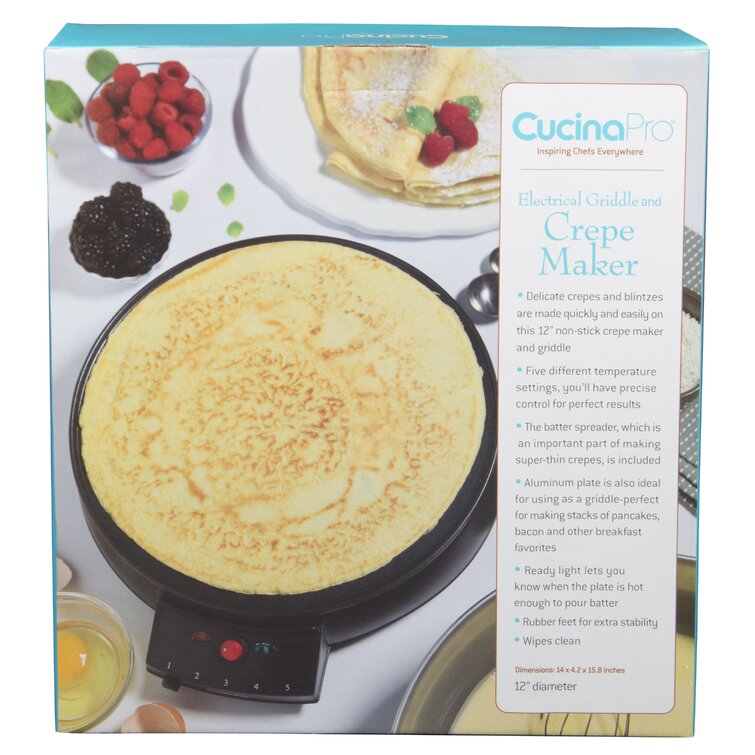 Best Buy: Kalorik 12 Electric Griddle, Pancake Maker and Crepe