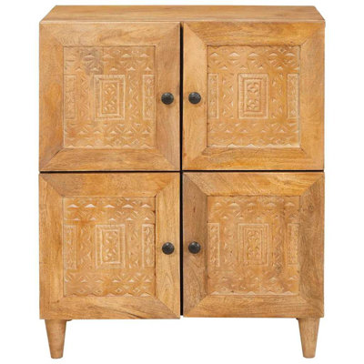 Solid Wood Accent Cabinet