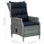 Chaise de patio inclinable avec coussins Brilliance-205125552-195464858