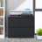 Esden Lockable Metal File Cabinet with 2 Drawer,  for Home, Office-1146766819