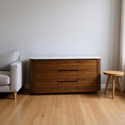 French vintage-style wall storage cabinet