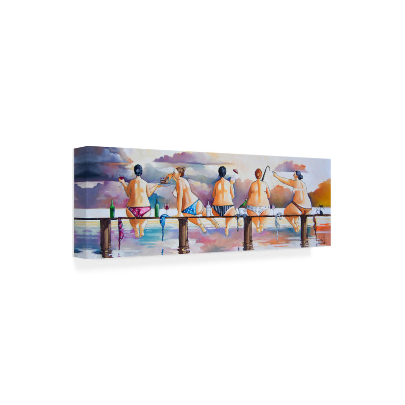 Art sur toile «Bachelor», H 10 po x l 32 po