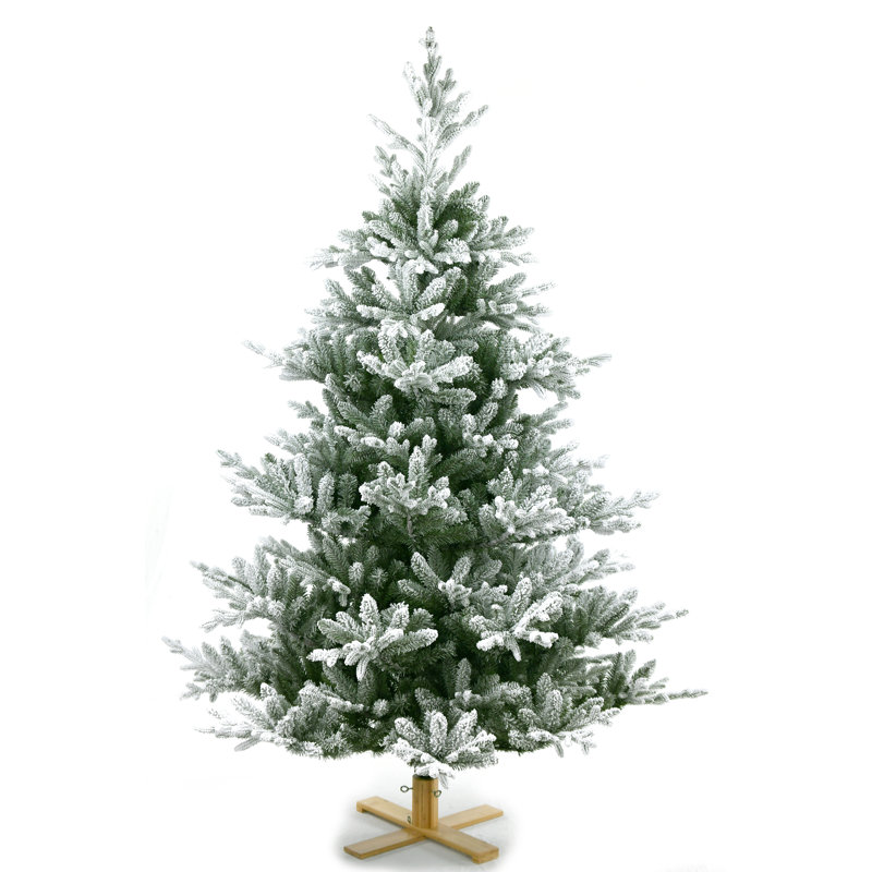 Artificial Spruce Christmas Tree, 7.97ft H x 5.58ft W x 5.58ft D