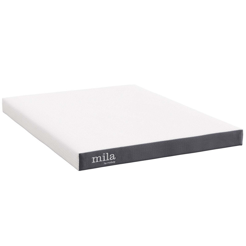 Mila 5" Queen Memory Foam Mattress with Breathable Cover