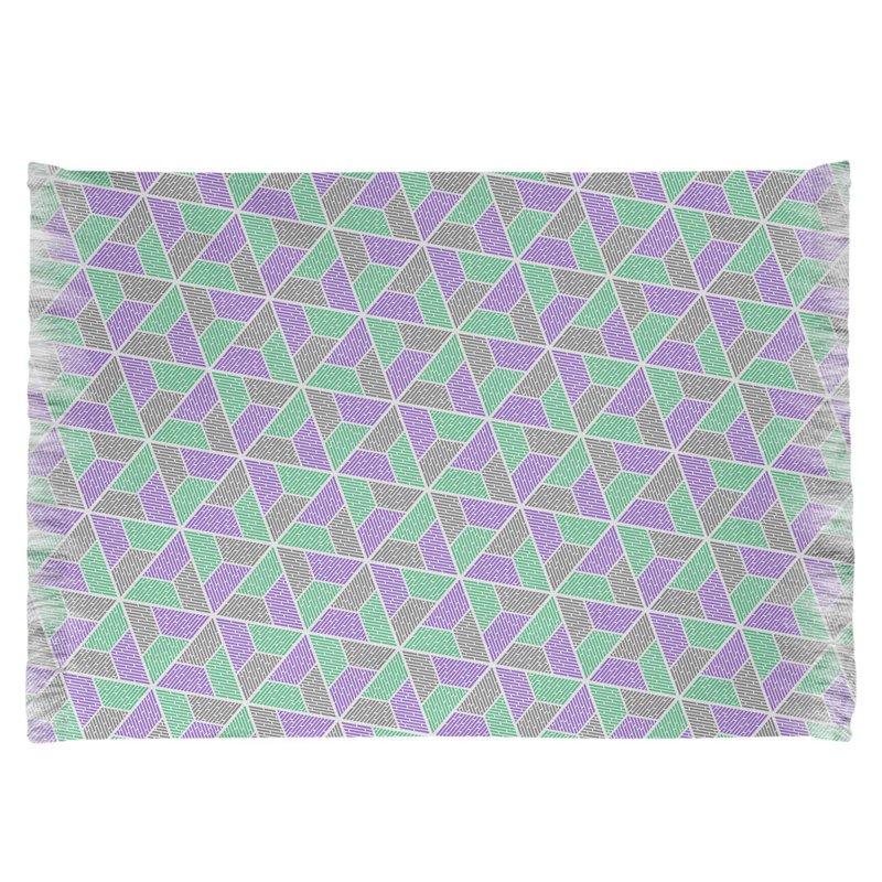 Tapis mauve/vert/brun trapézoïdals Mcguigan, Oui