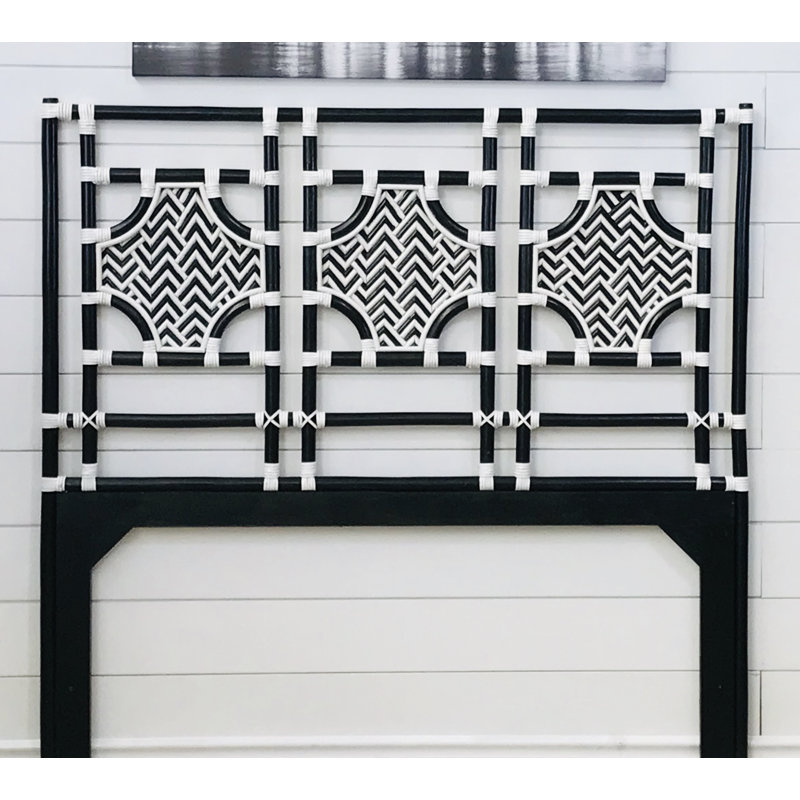 Zavier Wicker Open-Frame Headboard